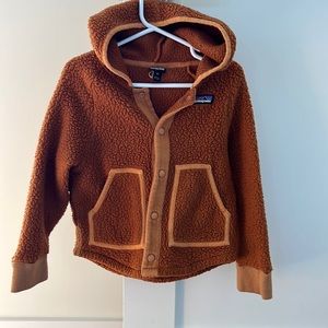 Patagonia cozy fleece with hood